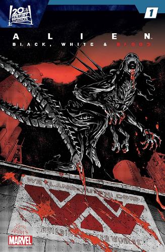 Бумажная книга «Alien: Black, White & Blood Treasury Edition», автор Коллин Келли - фото №1