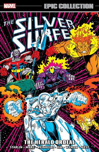Паперова книга «Silver Surfer Epic Collection: The Herald Ordeal», авторів Джим Старлін, Пітер Девід, Рон Марц - фото №1
