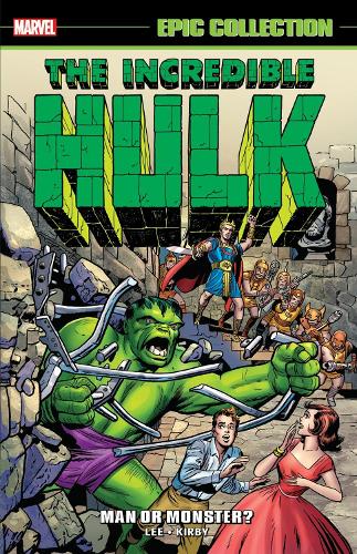 Бумажная книга «Incredible Hulk Epic Collection: Man or Monster? (New Printing 2)», автор Marvel Various - фото №1