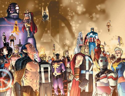 [object Object] «Avengers Forever by Jason Aaron Omnibus», автор Джейсон Аарон - фото №1