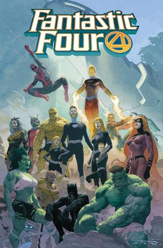 Бумажная книга «Fantastic Four By Dan Slott Omnibus Vol. 1», авторов Дэн Слотт, Гейл Симоне, Джерри Дагган - фото №1