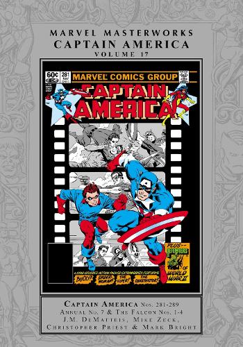 Паперова книга «Marvel Masterworks: Captain America Vol. 17», авторів Крістофер Пріст, Дж.М. Дематтеїс, Пітер Б. Гілліс - фото №1
