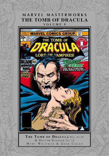 Бумажная книга «Marvel Masterworks: The Tomb of Dracula Vol. 5», авторов Марв Вульфман, Стив Энглхарт - фото №1