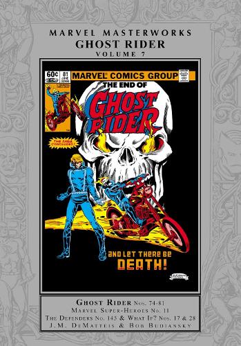 Бумажная книга «Marvel Masterworks: Ghost Rider Vol. 7», авторов Дж.М. Дематтеис, Питер Б. Гиллис, Стивен Грант - фото №1
