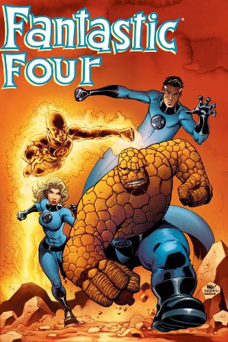 Бумажная книга «Fantastic Four By Waid & Wieringo: Authoritative Action», автор Марк Уэйд - фото №1