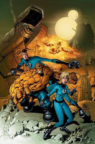 Бумажная книга «Fantastic Four By Waid & Wieringo: Rising Storm», автор Марк Уэйд - фото №1