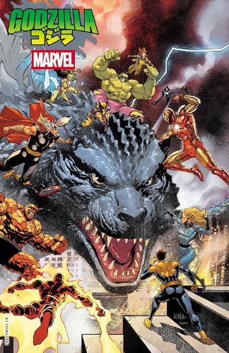 Паперова книга «Godzilla Vs. The Marvel Universe», авторів Джеррі Дагган, Джо Келлі, Райан Норт - фото №1