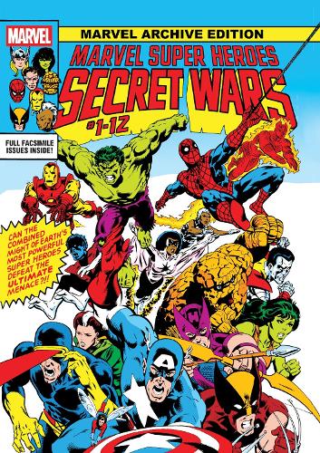 Бумажная книга «Marvel Archive Edition: Marvel Super Heroes Secret Wars Gallery Edition», автор Джим Шутер - фото №1