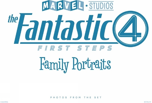 Бумажная книга «Marvel Studios' The Fantastic Four: First Steps - Family Portraits: Photos From The Set», автор Джесс Харрольд - фото №1
