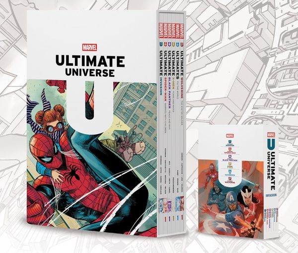 Paper book «Ultimate Universe: Invasion Box Set Slipcase», authors Deniz Camp, Jonathan Hickman, Peach Momoko - фото №1