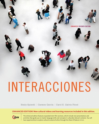 Паперова книга «Interacciones, Enhanced», авторів Кармен Гарсія, Керол Ґелвін Флад, Емілі Спінеллі - фото №1