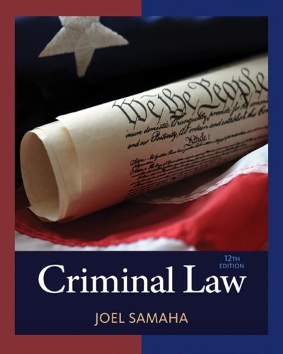 Бумажная книга «Criminal Law», автор Джоэл Самаха - фото №1