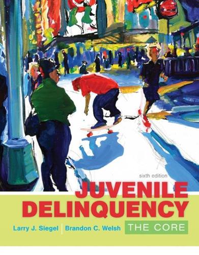 Бумажная книга «Juvenile Delinquency: The Core», автор Брэндон Уэлш - фото №1