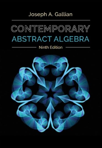 Паперова книга «Contemporary Abstract Algebra», автор Джозеф Галліан - фото №1
