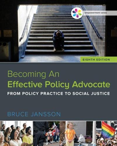 Бумажная книга «Empowerment Series: Becoming An Effective Policy Advocate», автор Брюс Янссон - фото №1