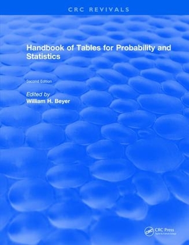 Бумажная книга «Handbook of Tables for Probability and Statistics», автор Уильям Х. Байер - фото №1