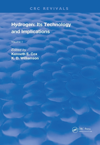 Паперова книга «Hydrogen: Its Technology and Implication: Transmission and Storage - Volume II», авторів К.Д. Вільямсон, Кеннет Е. Кокс - фото №1