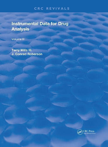 Бумажная книга «Instrumental Data for Drug Analysis, Second Edition: Volume III», автор Барри А. Дж. Фишер - фото №1