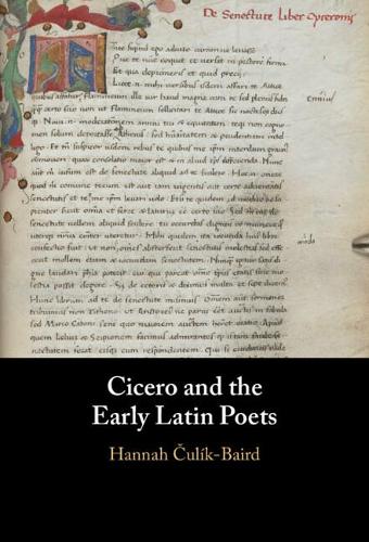 Паперова книга «Cicero and the Early Latin Poets», автор Ханна Чулік-Бейрд - фото №1