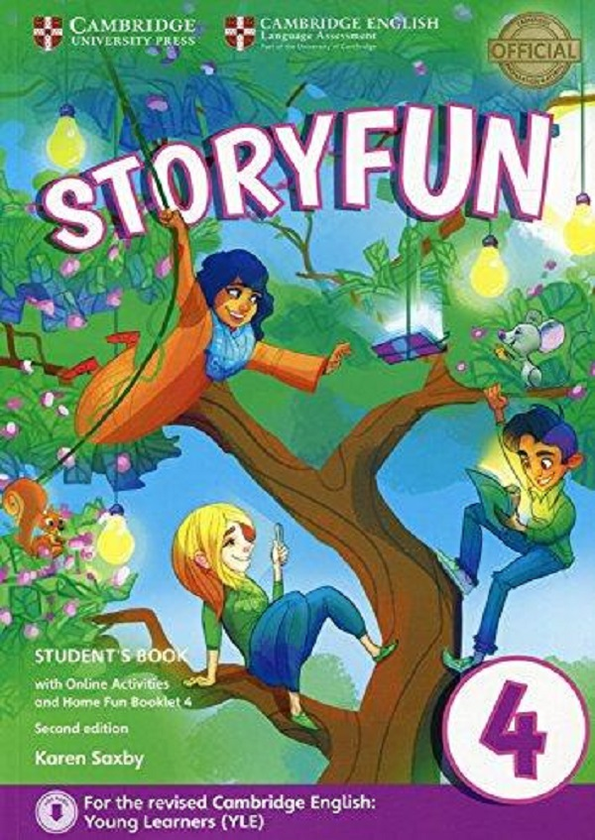 [object Object] «Storyfun for Movers Level 4 Student's Book with Online Activities and Home Fun Booklet 4», автор Карен Саксби - фото №1