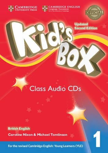 [object Object] «Kid's Box Level 1 Class Audio CDs (4) British English», авторов Кэролайн Никсон, Майкл Томлинсон - фото №1