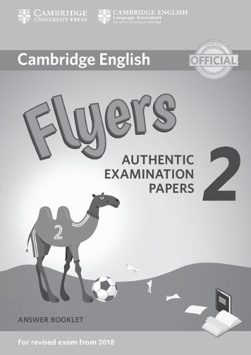 Бумажная книга «Cambridge English Flyers 2 for Revised Exam from 2018 Answer Booklet» - фото №1