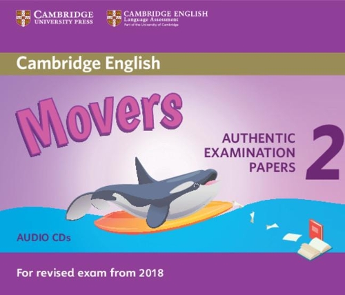 [object Object] «Cambridge English Young Learners 2 for Revised Exam from 2018 Movers Audio CDs: Authentic Examination Papers» - фото №1