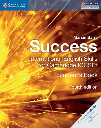 [object Object] «Success International English Skills for Cambridge IGCSE® Student's Book», автор Маріан Баррі - фото №1