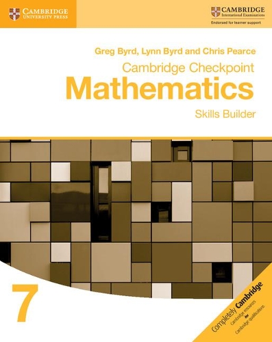 [object Object] «Cambridge Checkpoint Mathematics Skills Builder Workbook 7», авторов Крис Пирс, Грег Берд, Линн Берд - фото №1