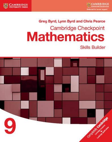 [object Object] «Cambridge Checkpoint Mathematics Skills Builder Workbook 9», авторов Крис Пирс, Грег Берд, Линн Берд - фото №1