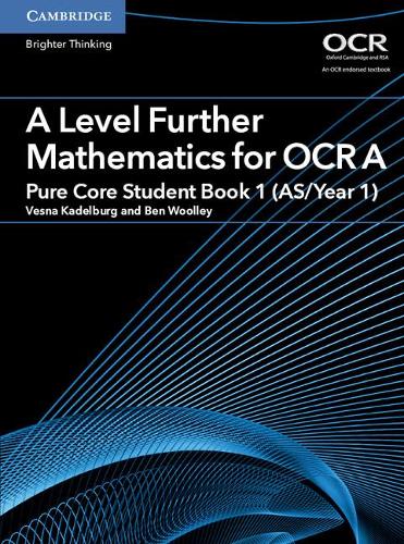 [object Object] «A Level Further Mathematics for OCR A Pure Core Student Book 1 (AS/Year 1)», автор Бен Вуллі - фото №1