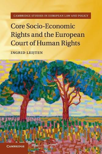 Бумажная книга «Core Socio-Economic Rights and the European Court of Human Rights», автор Ингрид Лейтен - фото №1