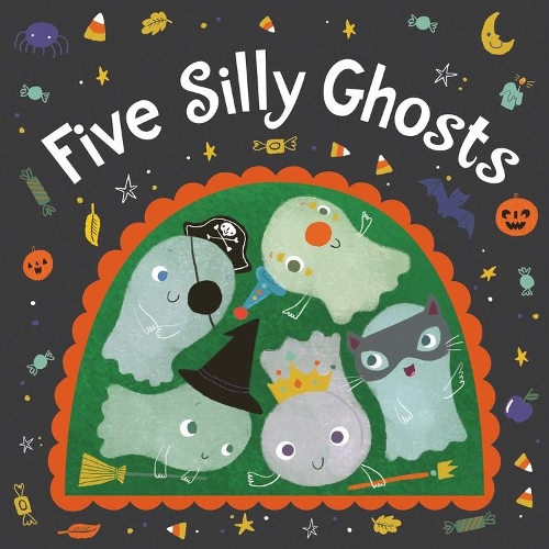 Бумажная книга «Five Silly Ghosts (board book)», автор Хоутон Миффлин Харкорт - фото №1