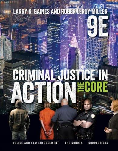 Паперова книга «Criminal Justice in Action: The Core», автор Роджер Міллер - фото №1