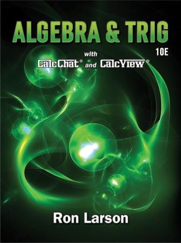 Паперова книга «Algebra & Trigonometry», автор Рон Ларсон - фото №1