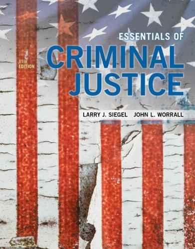 Паперова книга «Essentials of Criminal Justice», автор Джон Уоррелл - фото №1