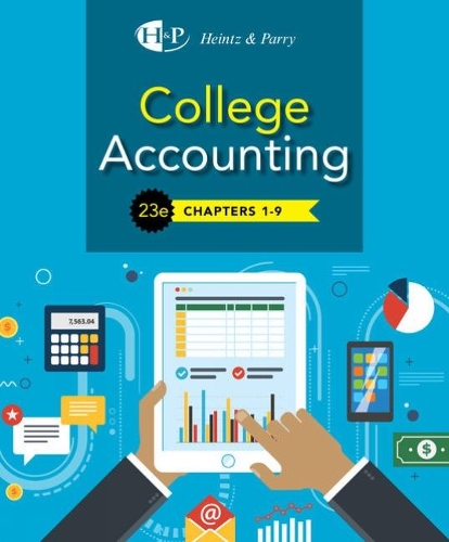 Бумажная книга «College Accounting, Chapters 1- 9», авторов Джеймс Хайнц, Роберт Парри - фото №1