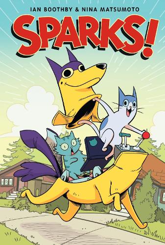 Паперова книга «Sparks! A Graphic Novel», автор Ієн Бутбі - фото №1