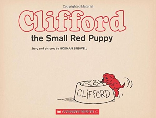Бумажная книга «Clifford the Small Red Dog», автор Норман Бридвелл - фото №1