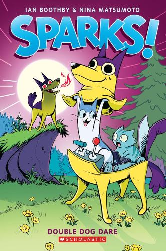 Паперова книга «Double Dog Dare: A Graphic Novel (Sparks! #2)», автор Ієн Бутбі - фото №1