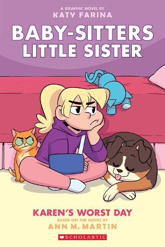 Бумажная книга «Baby-Sitters Little Sister. Karen's Worst Day. Volume 3», автор Энн М. Мартин - фото №1