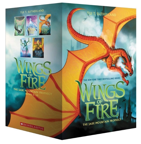 Бумажная книга «Wings of Fire The Jade Mountain Prophecy (Box Set)», автор Туи Т. Сазерленд - фото №1