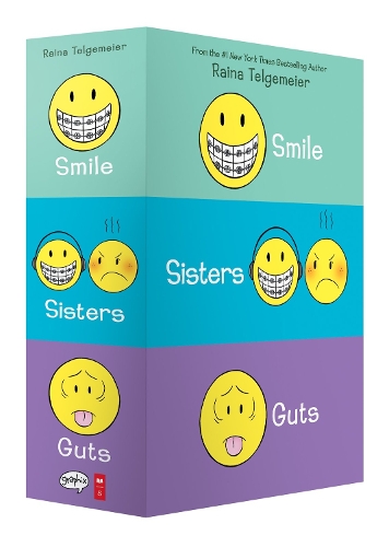 Бумажная книга «Smile/Sisters/Guts Box Set», автор Райна Тельгемайер - фото №1