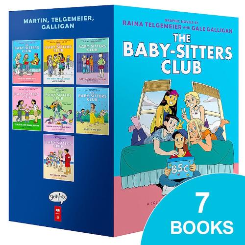 Паперова книга «Babysitters Club Graphix #1-7 Box Set», автор Енн М. Мартін - фото №1