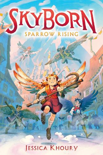 Паперова книга «Sparrow Rising (Skyborn #1)», автор Джессіка Хурі - фото №1