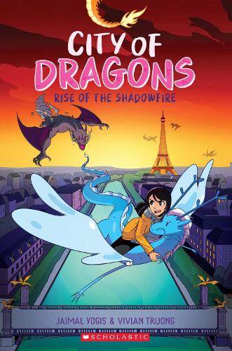 Бумажная книга «Rise of the Shadowfire: A Graphic Novel (City of Dragons #2)», автор Джаймал Йогис - фото №1