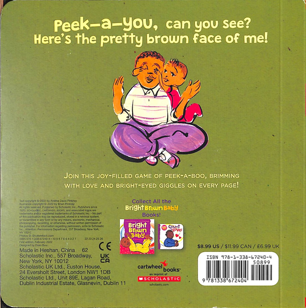 Бумажная книга «Peek-a-You!», автор Андреа Д. Пинкни - фото №1