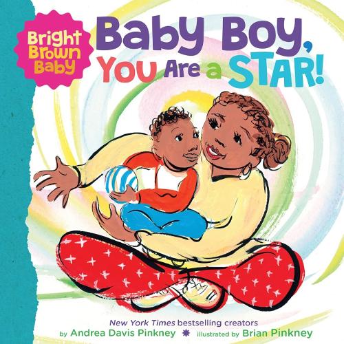 Бумажная книга «Bright Brown Baby: Baby Boy, You Are a Star! (BB)», автор Андреа Дэвис Пинкни - фото №1