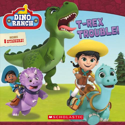 Бумажная книга «T-Rex Trouble!», автор Киара Вальдес - фото №1