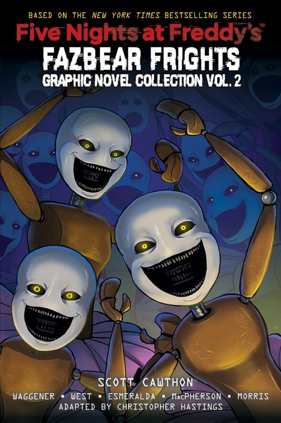 Паперова книга «Fazbear Frights. Graphic Novel. Volume 2», авторів Скотт Коутон, Крістофер Гастінгс, Андреа Ваггенер, Карлі Енн Вест - фото №1